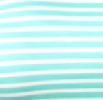 Teal and White Stripe