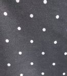 Black and White Dot Cotton Sateen