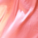 Rose Gold Peach Satin